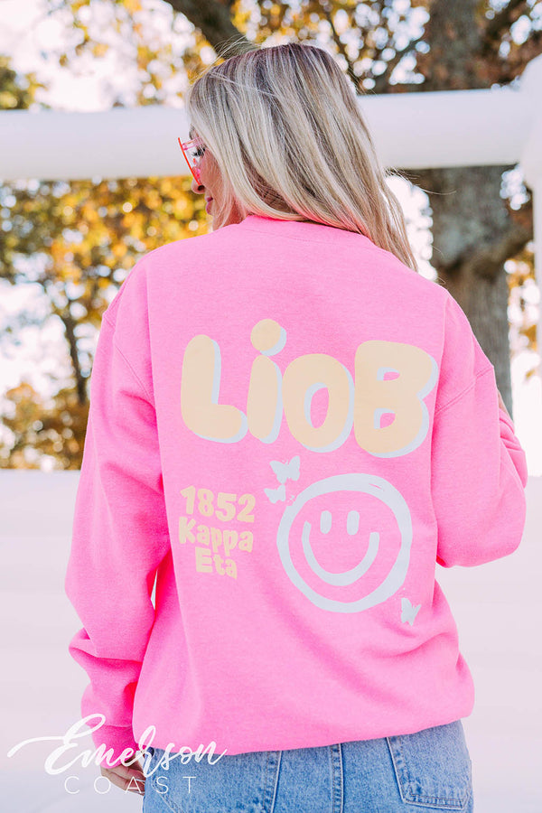 Phi Mu Pink Tie Dye Tee - Emerson Coast