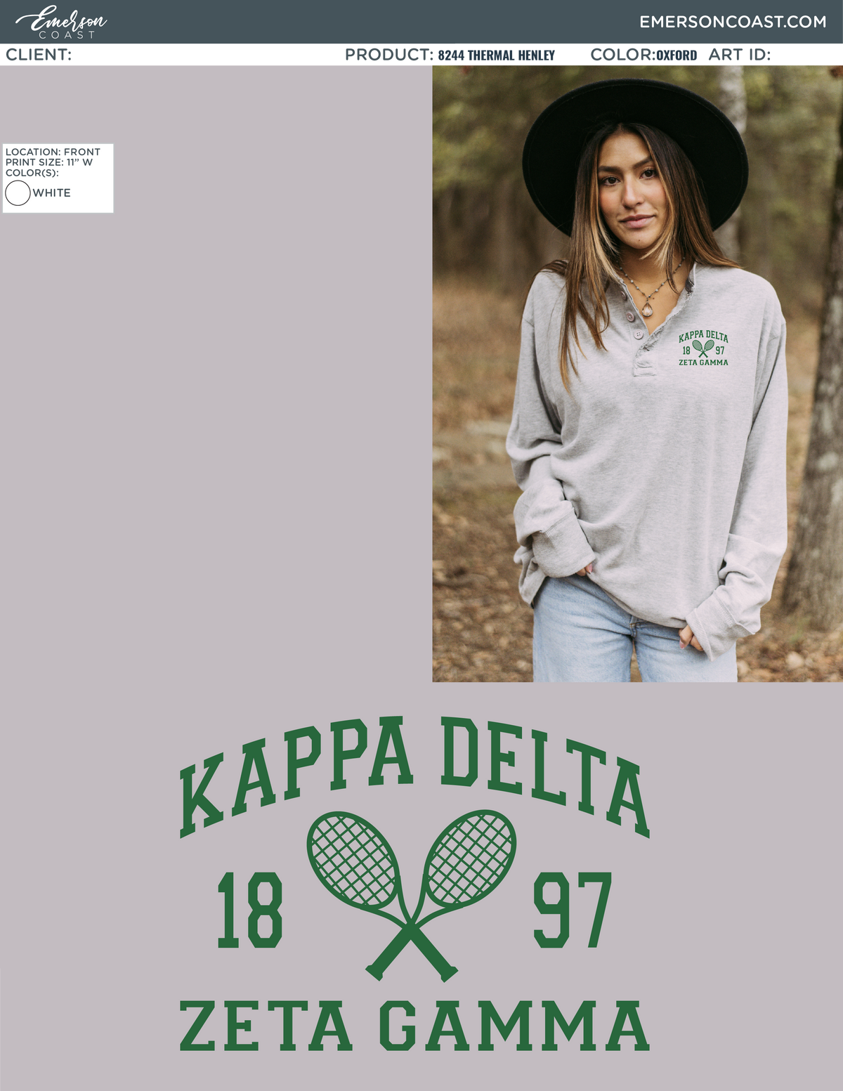 Tennis Thermal Henley - KD