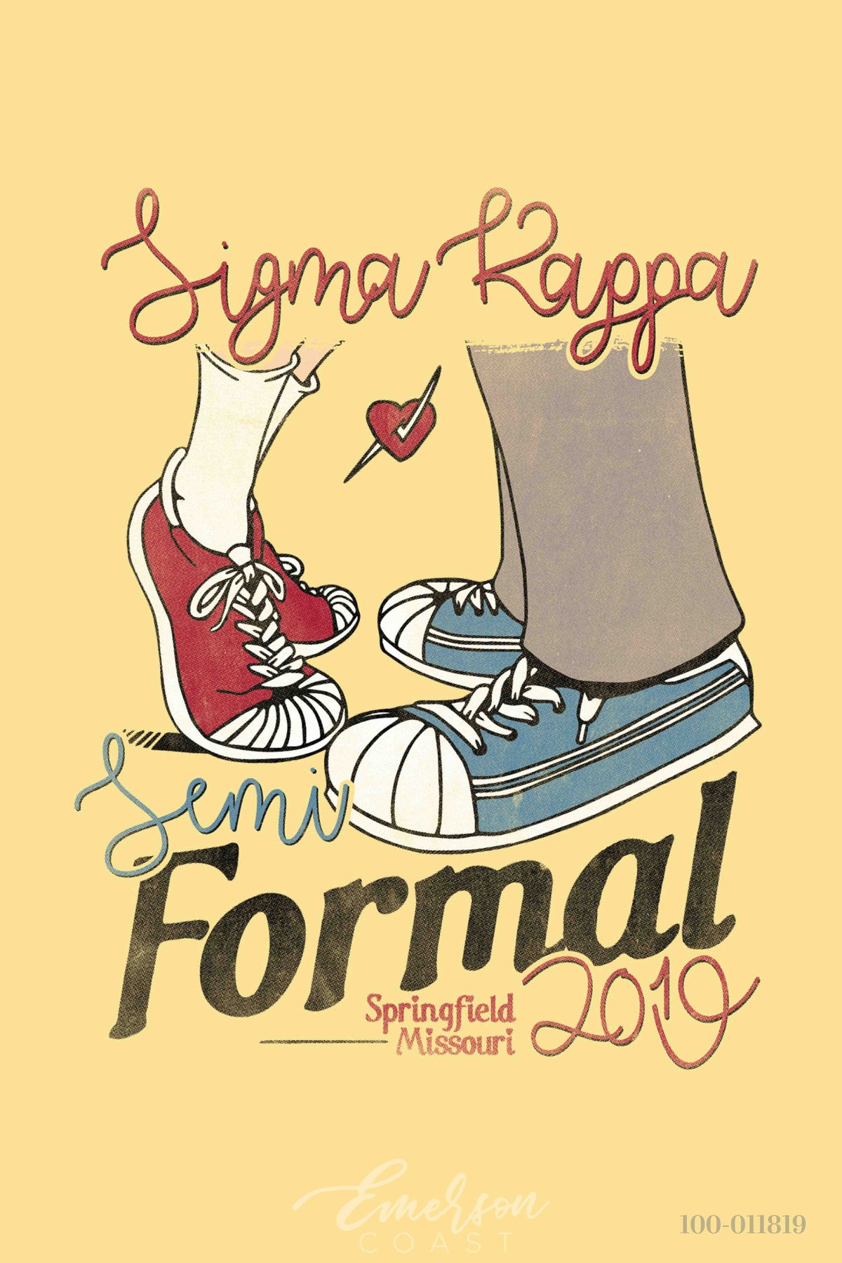 Sigma Kappa Semi Formal T-shirt