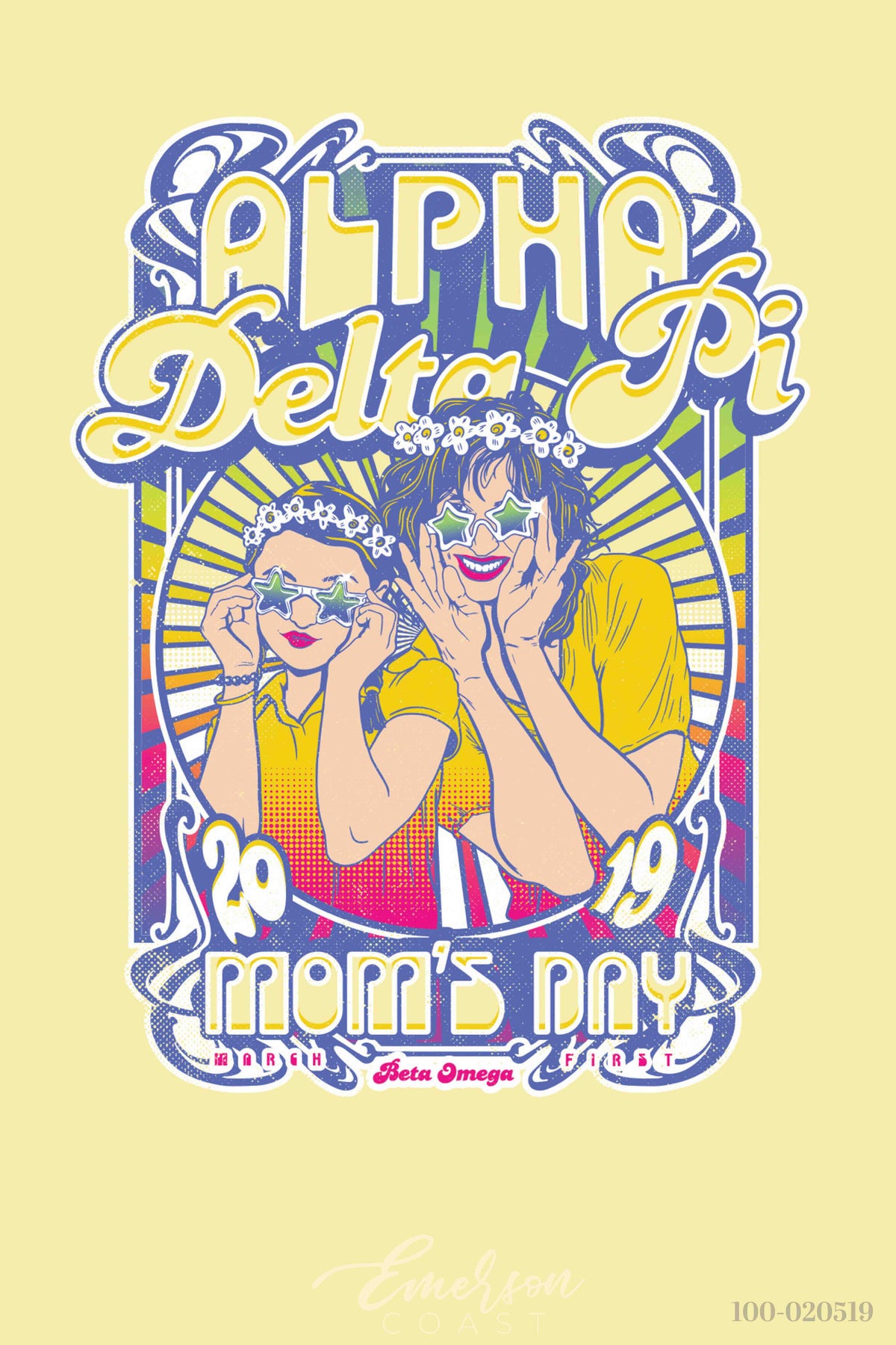 Alpha Delta Pi Mom&#39;s Day T-Shirt