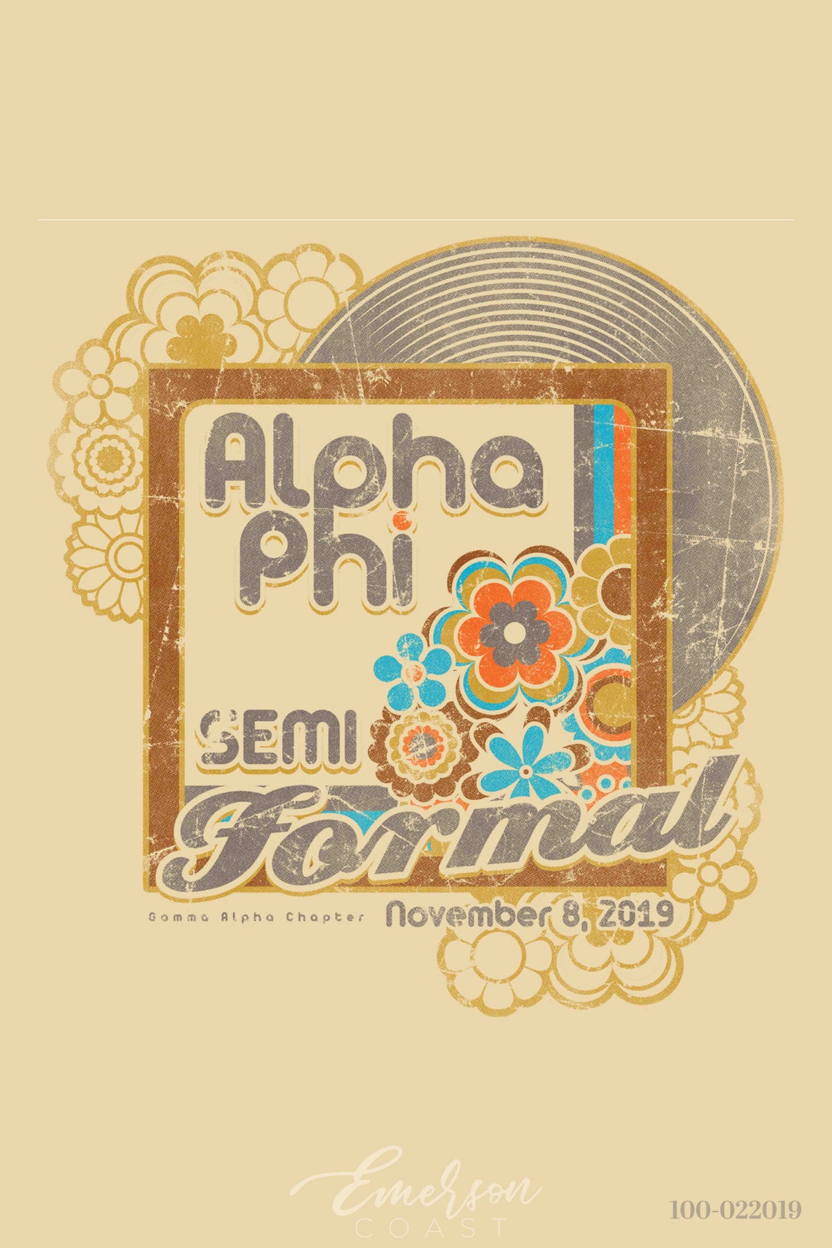 Alpha Phi Semi Formal T-shirt