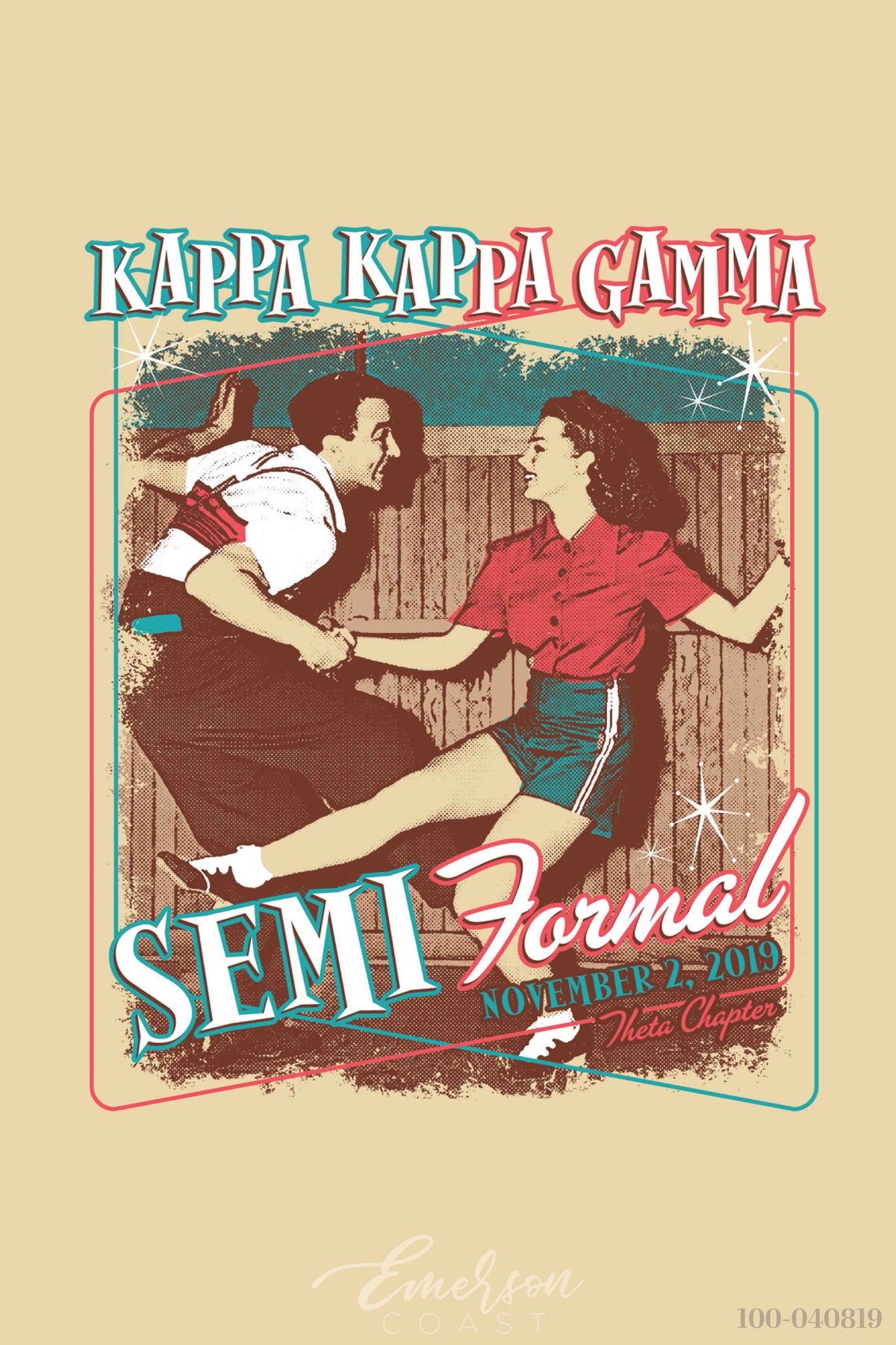 Kappa Kappa Gamma Semi Formal T-shirt