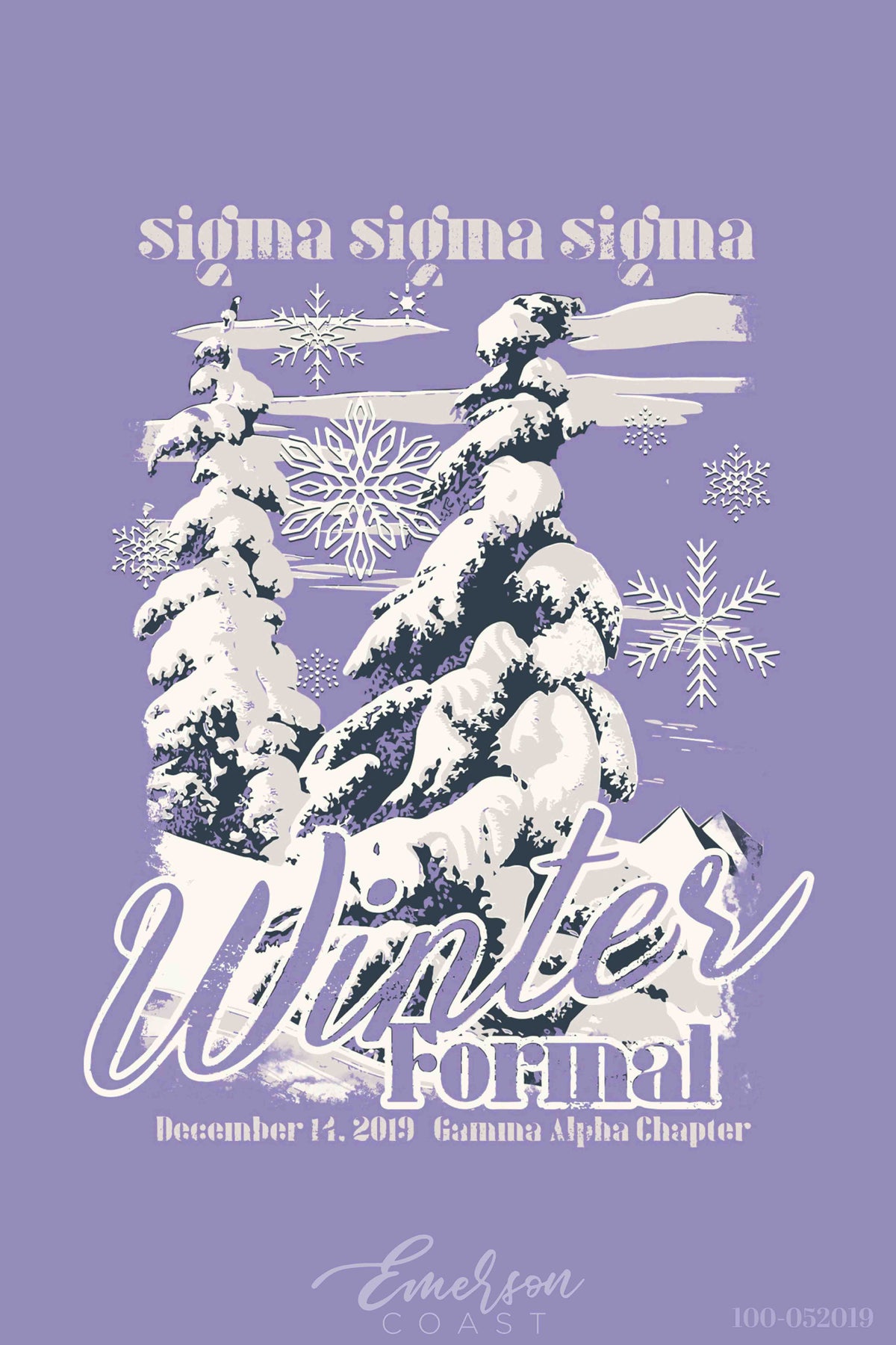 Sigma Sigma Sigma Semi Formal T-shirt