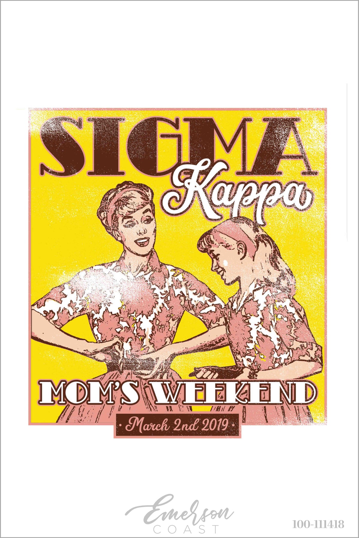 Sigma Kappa Mom&#39;s Weekend T-Shirt