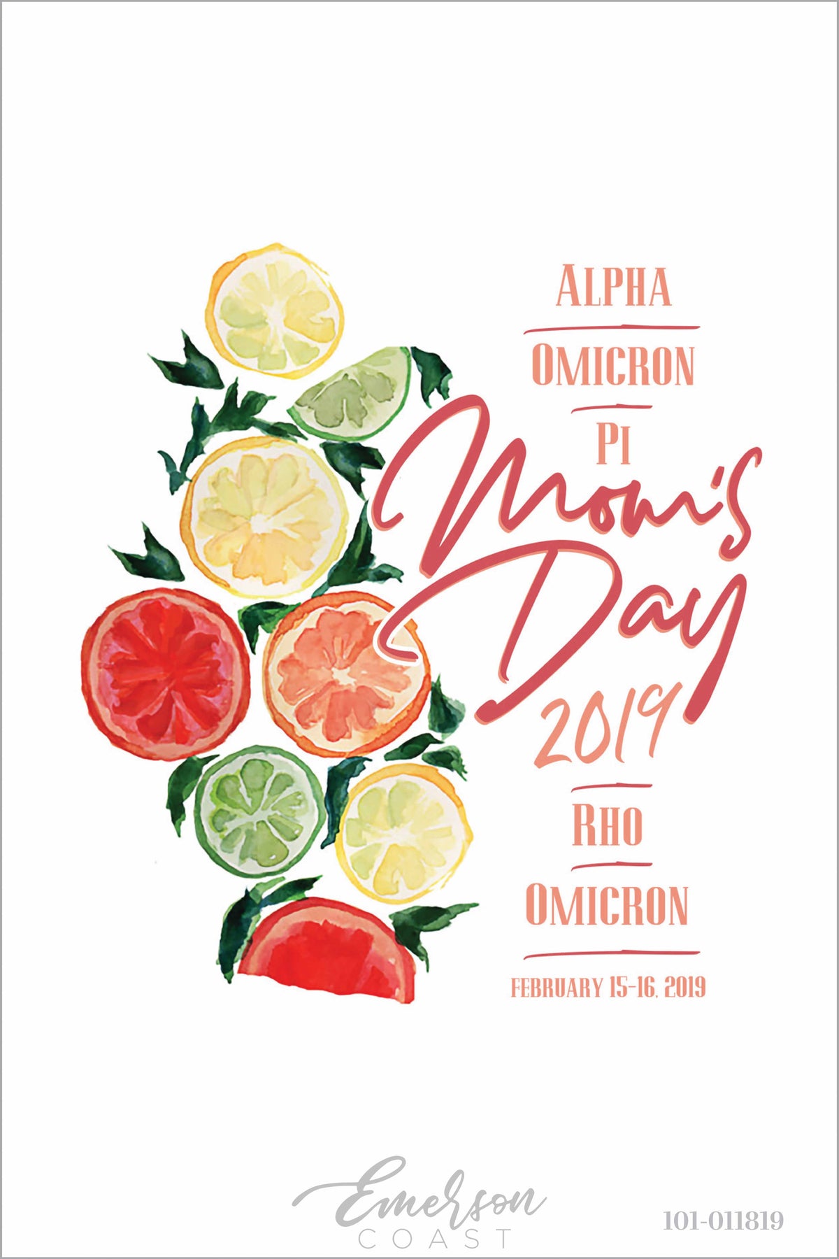 Alpha Omicron Pi Mom&#39;s Day T-Shirt