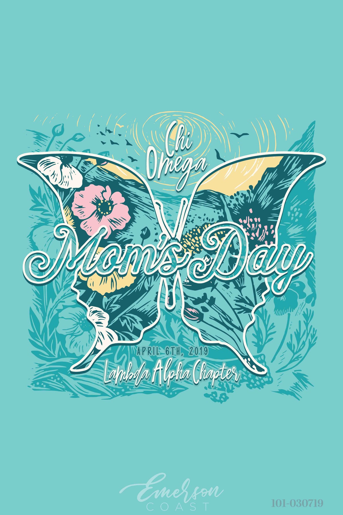 Chi Omega Mom&#39;s Day T-Shirt