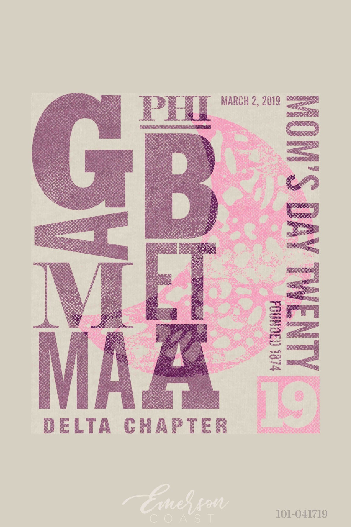 Gamma Phi Beta Mom&#39;s Day T-Shirt