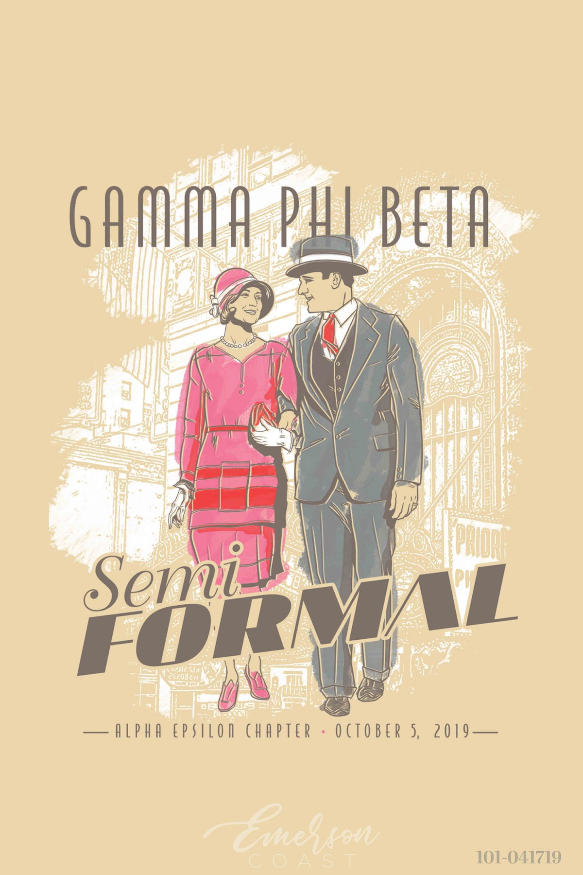 Gamma Phi Beta Semi Formal T-shirt