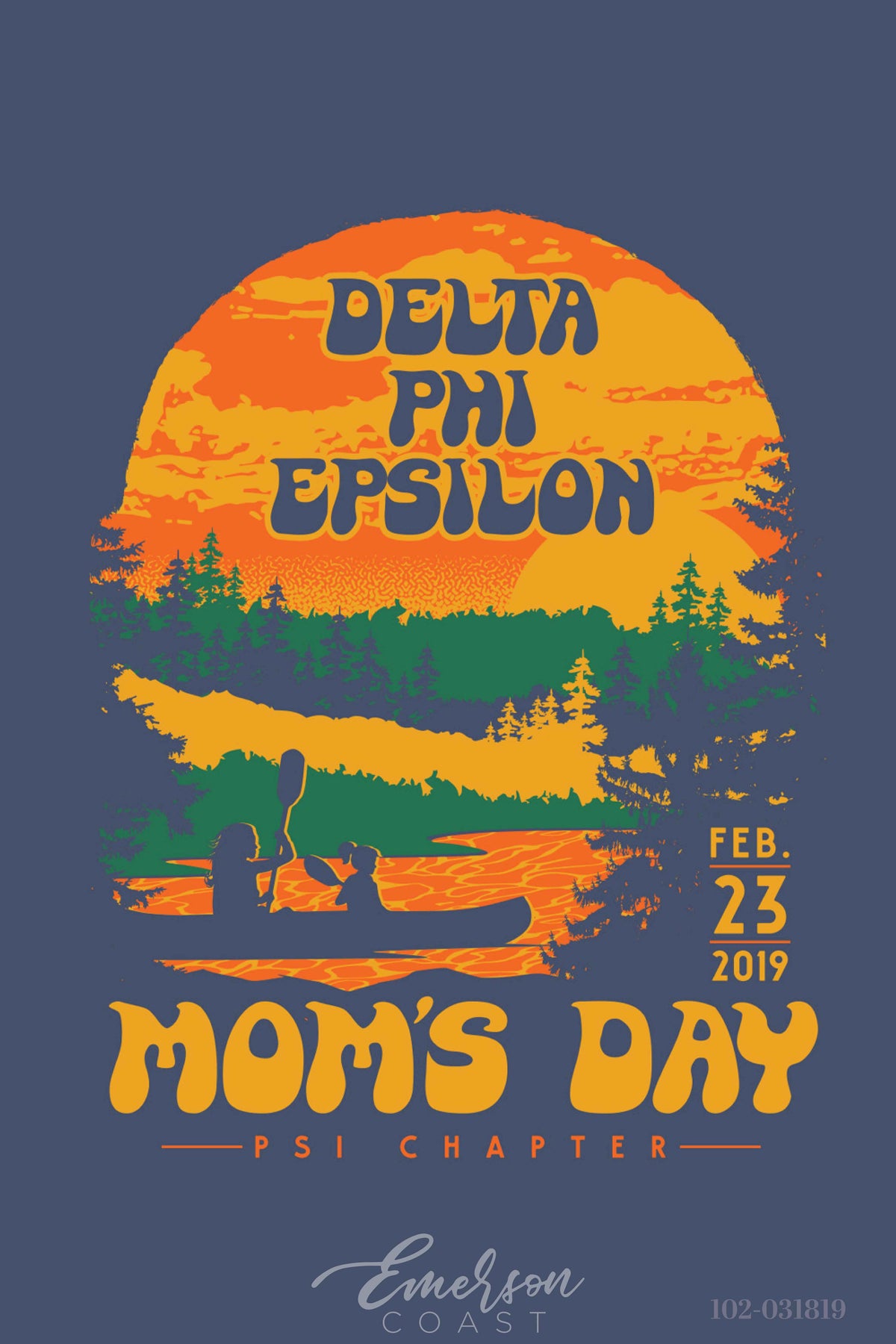 Delta Phi Epsilon Mom&#39;s Day T-Shirt