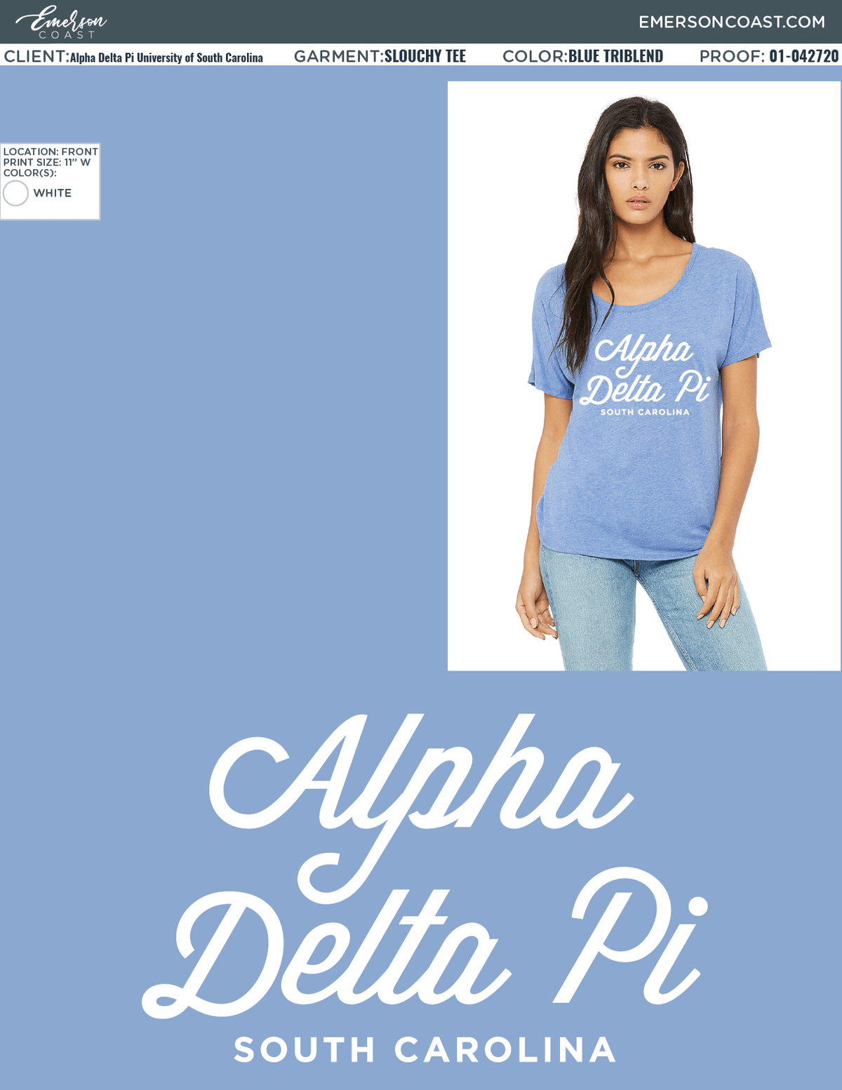 01-042720 Alpha Delta Pi University of South Carolina Recruitment 2020-01