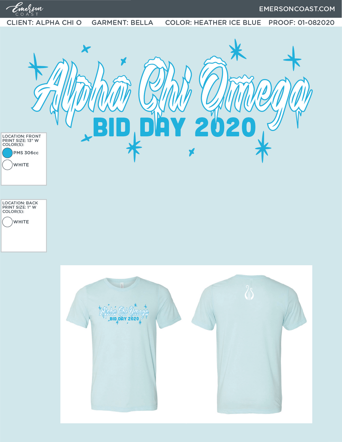 01-082020 Alpha Chi Omega Quinnipiac University Bid day 2020-01