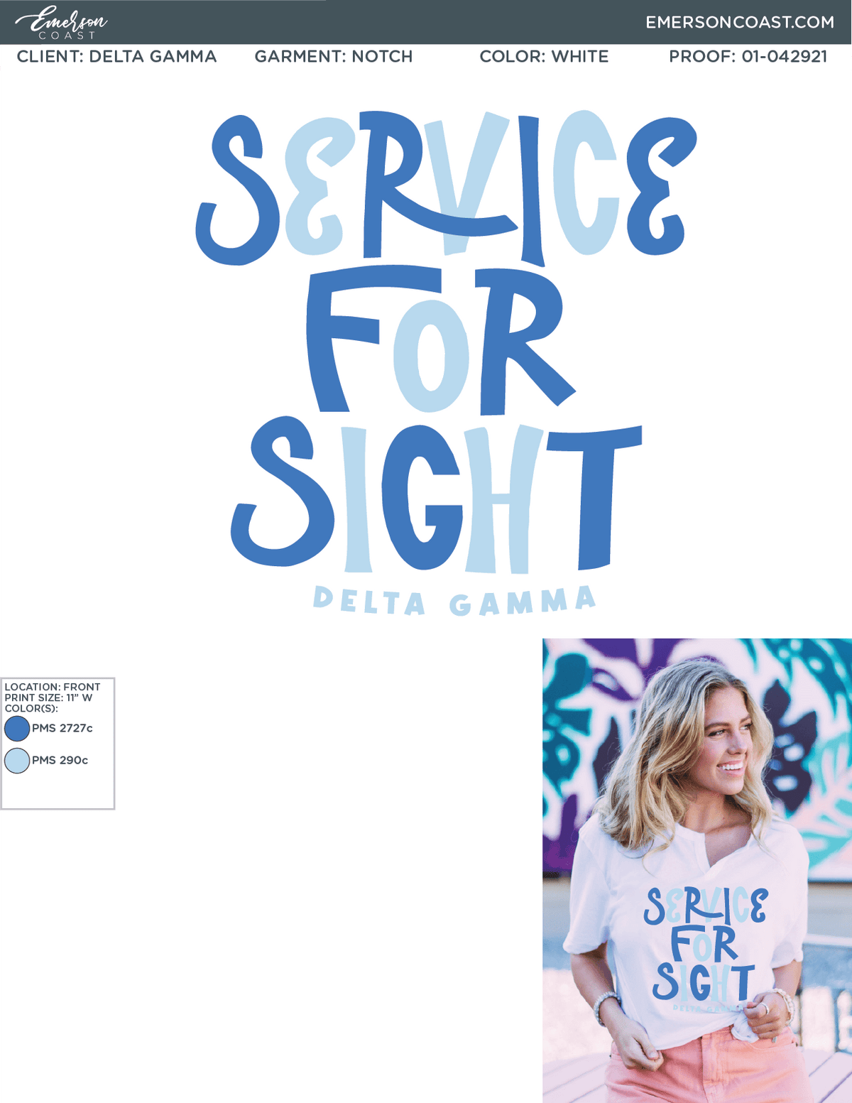 01-042921 Delta Gamma University of Mississippi Service for Sight Recruitment 2021-01