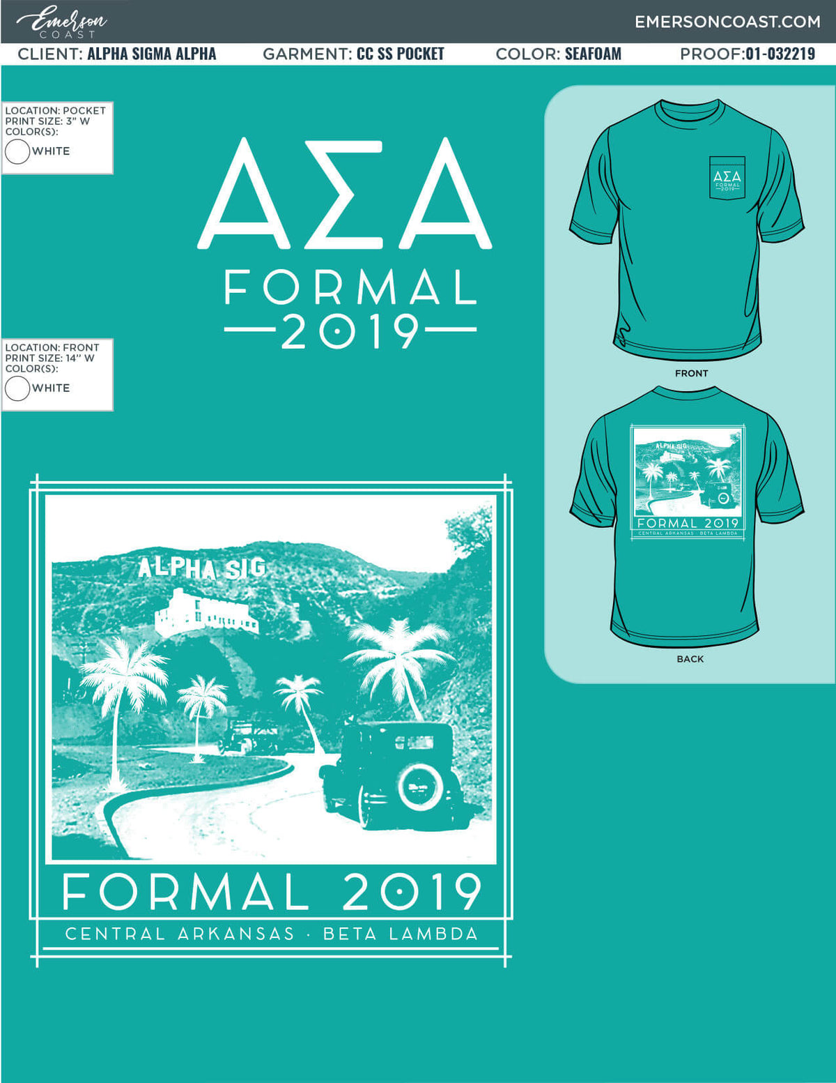 01-032219 Alpha Sigma Alpha University of Central Arkansas Spring Formal 2019