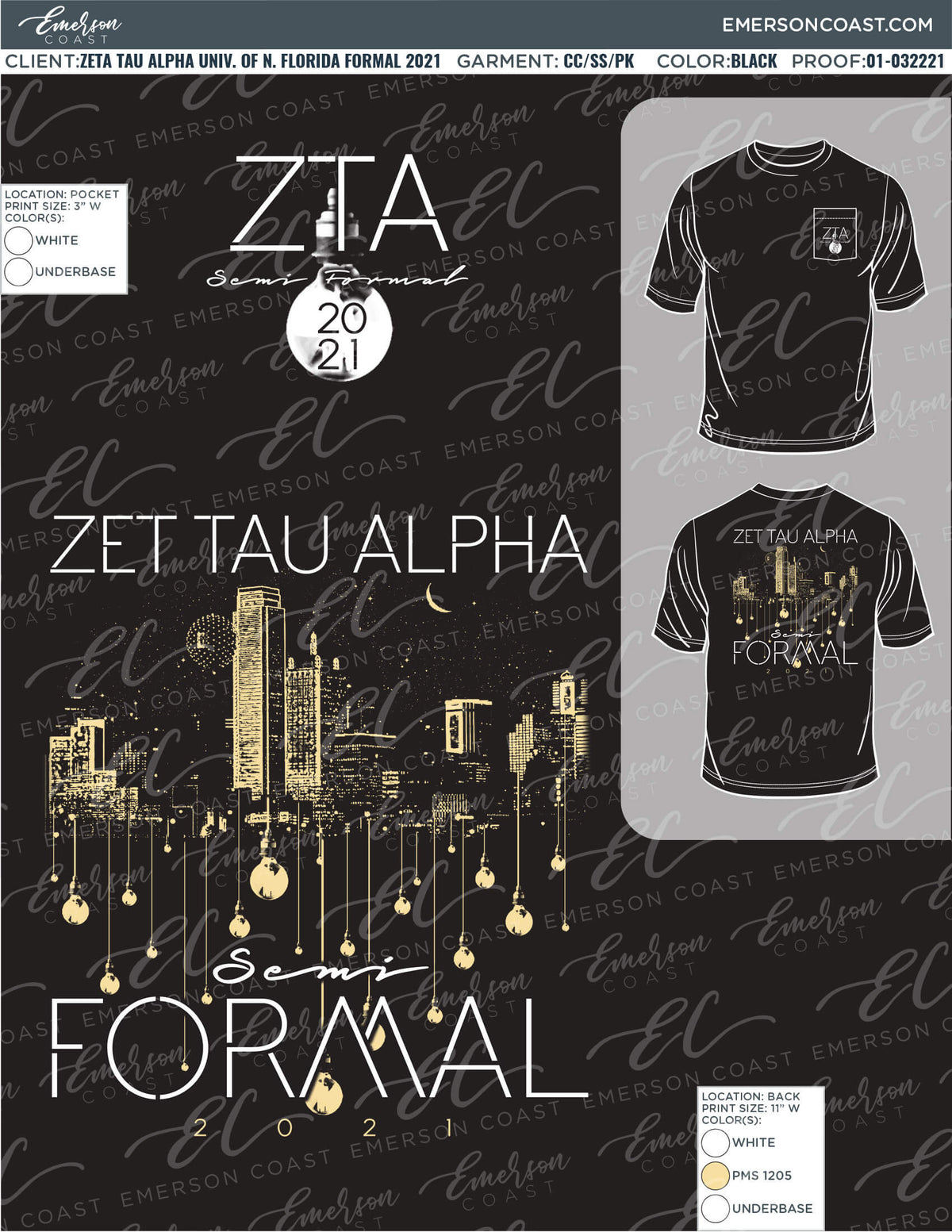 01-032221 Zeta Tau Alpha University of North Florida Formal 2021