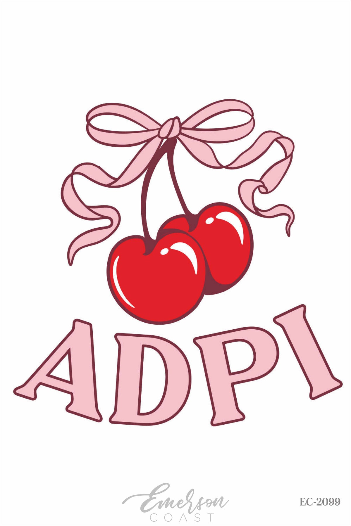 Alpha Delta Pi Cherry On Top Bid Day Tee