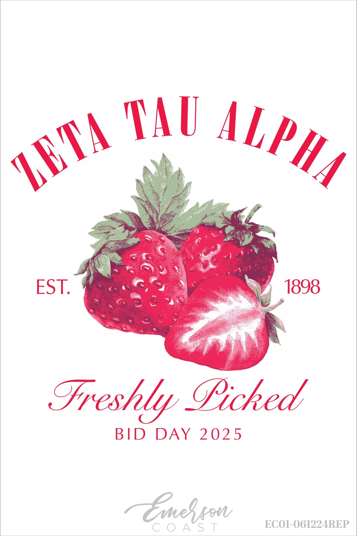 Zeta Tau Alpha Freshly Picked Bid Day Tank