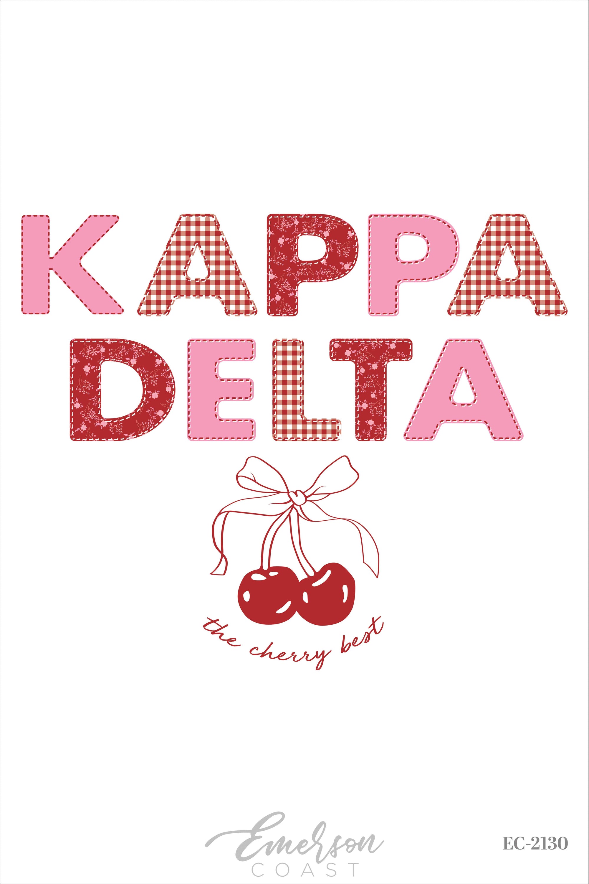 Kappa Delta The Cherry Best Bid Day Tee