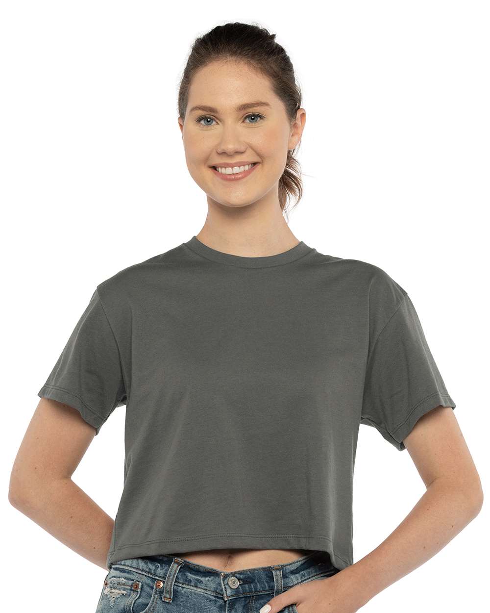 Next Level Women&#39;s Ideal Crop Top