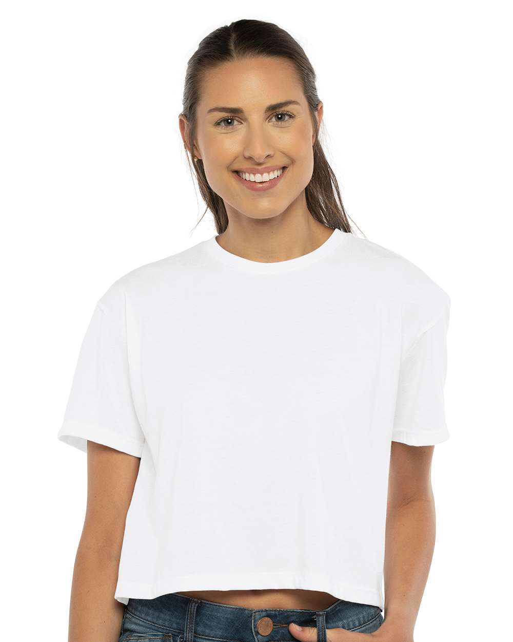 Next Level Women&#39;s Ideal Crop Top