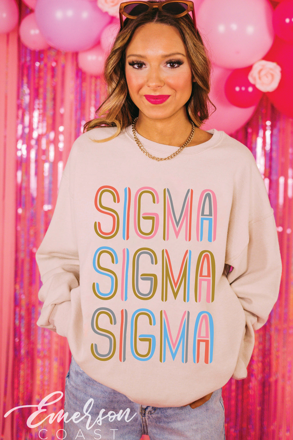 Shop For Sigma Sigma Sigma Sorority Boho Kitchen Towels