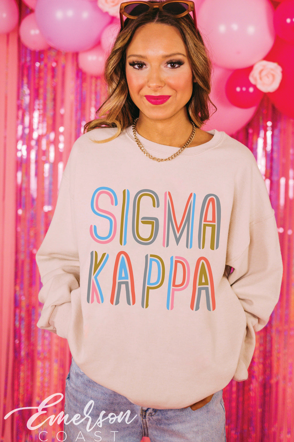 Sigma Kappa Artsy Crewneck