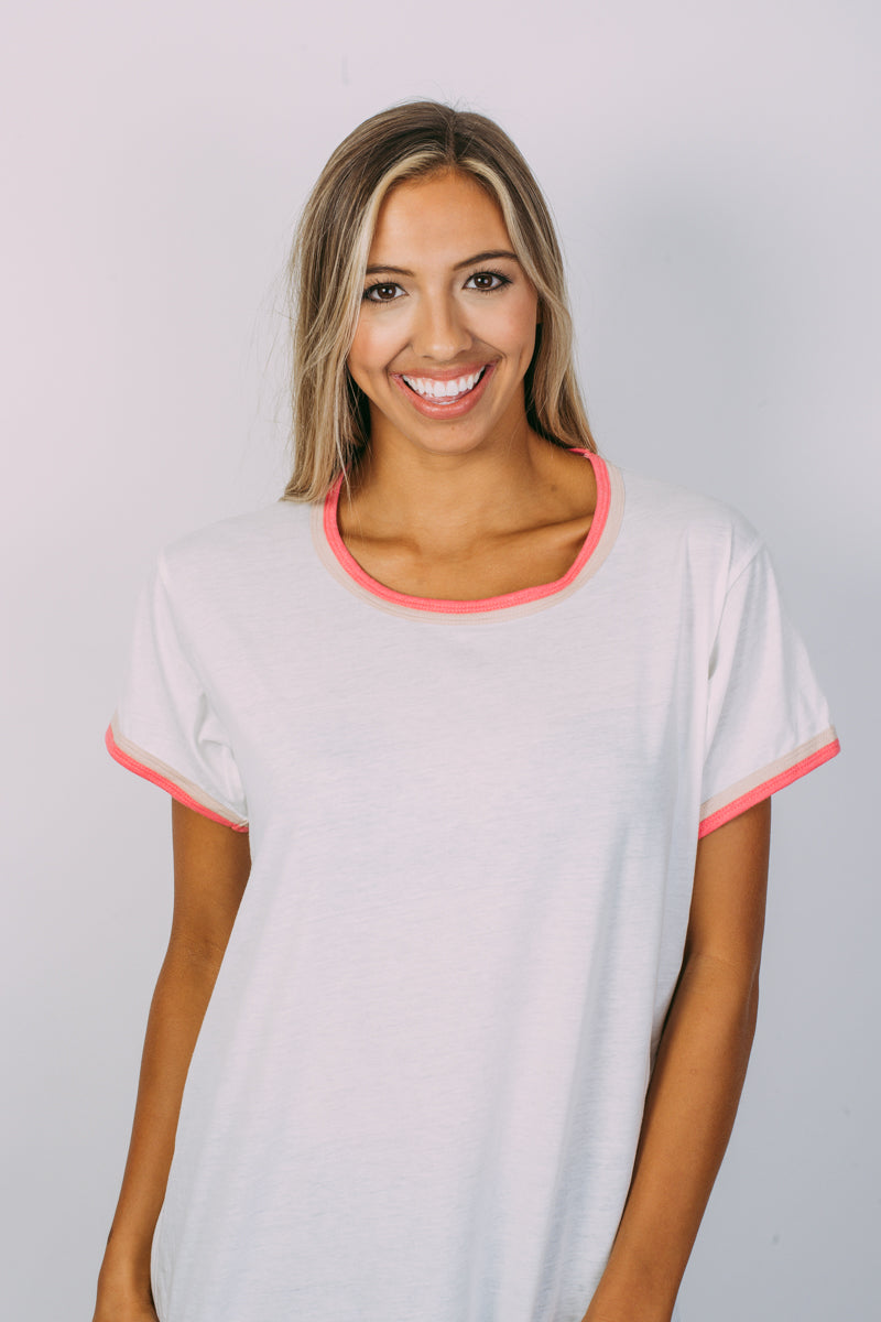 Sorority Double Ringer Tee