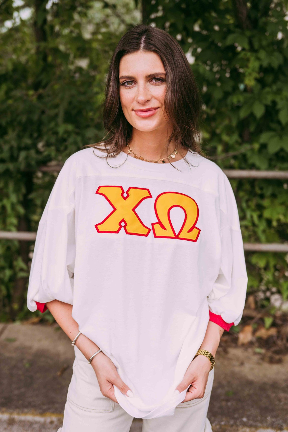 Sorority Custom Letter Jersey