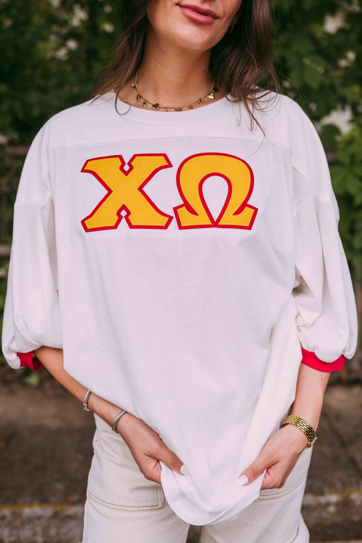 Sorority Custom Letter Jersey