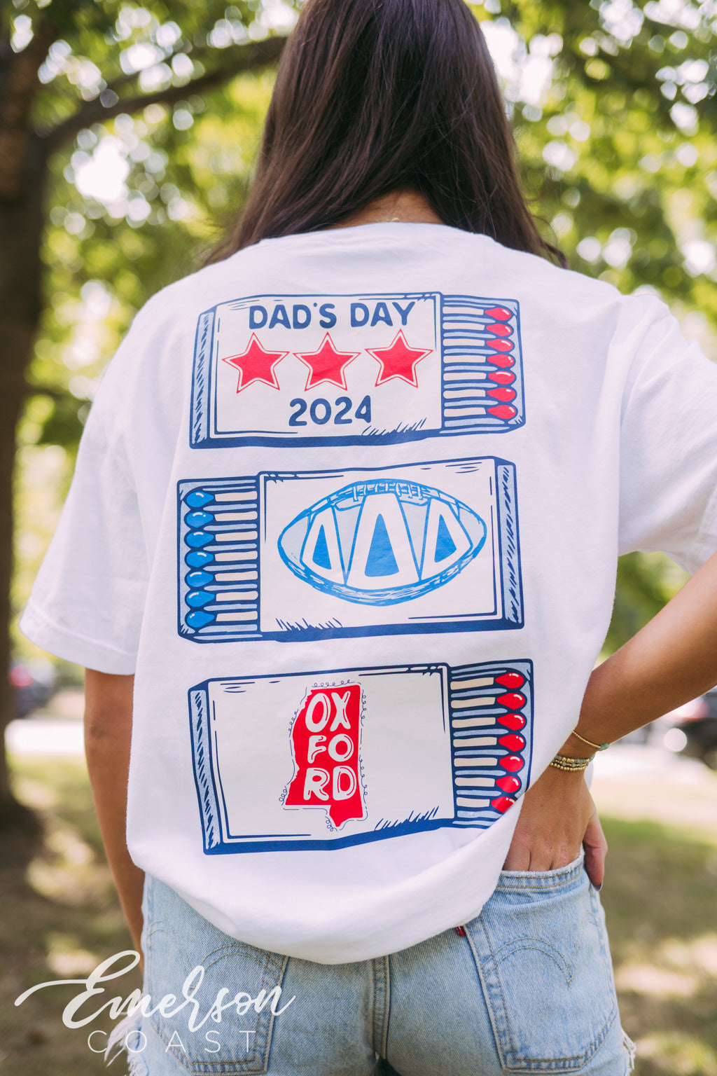 Tri Delta Matchbox Dad's Day Tee