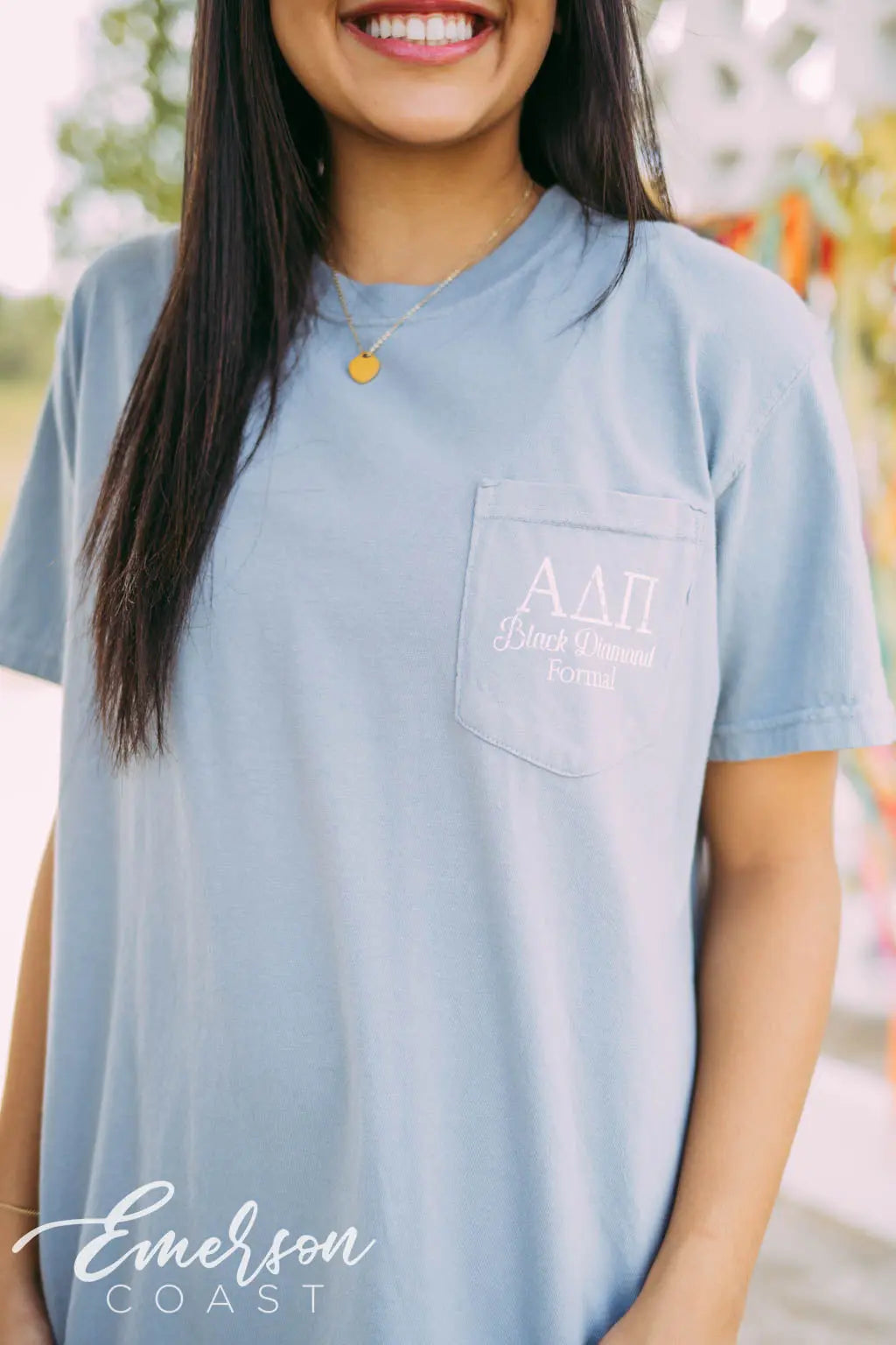 Alpha Delta Pi Black Diamond Formal Shirt