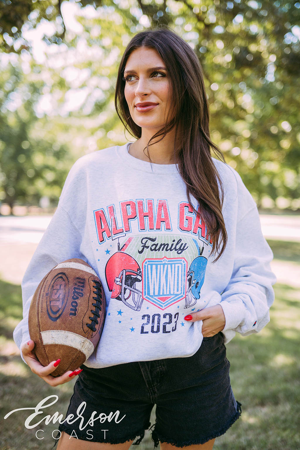 Alpha Gamma Delta Family Weekend Crewneck