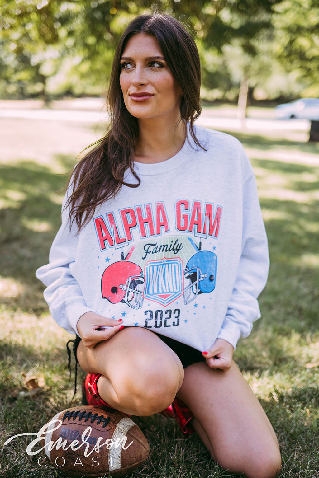 Alpha Gamma Delta Family Weekend Crewneck