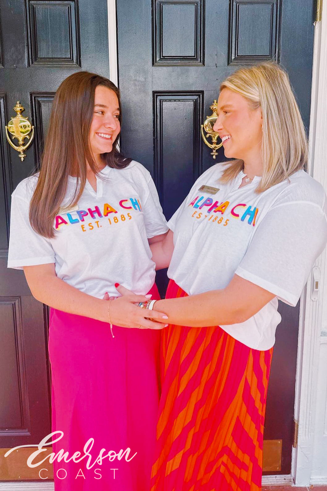 Alpha Chi Omega Vibrant Recruitment Notch Tee