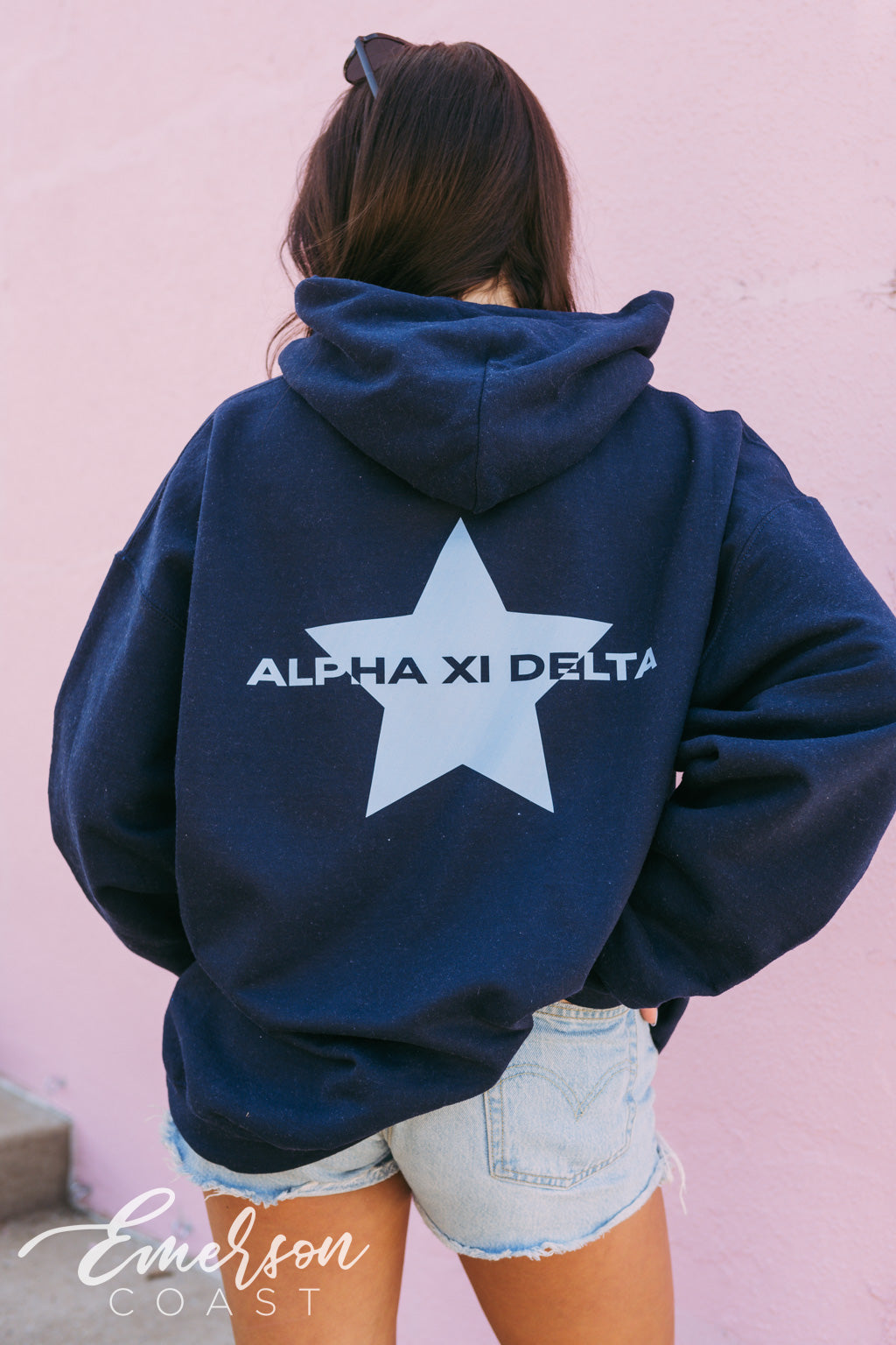 Alpha Xi Delta Bold Star PR Hoodie