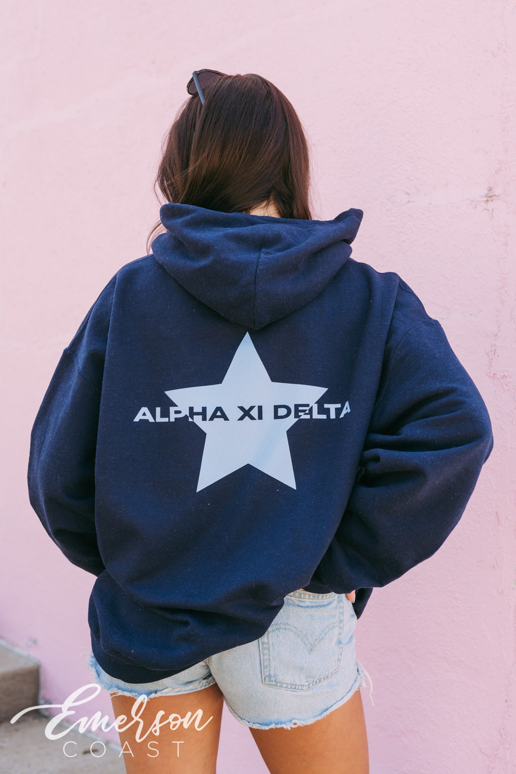 Alpha Xi Delta Bold Star PR Hoodie