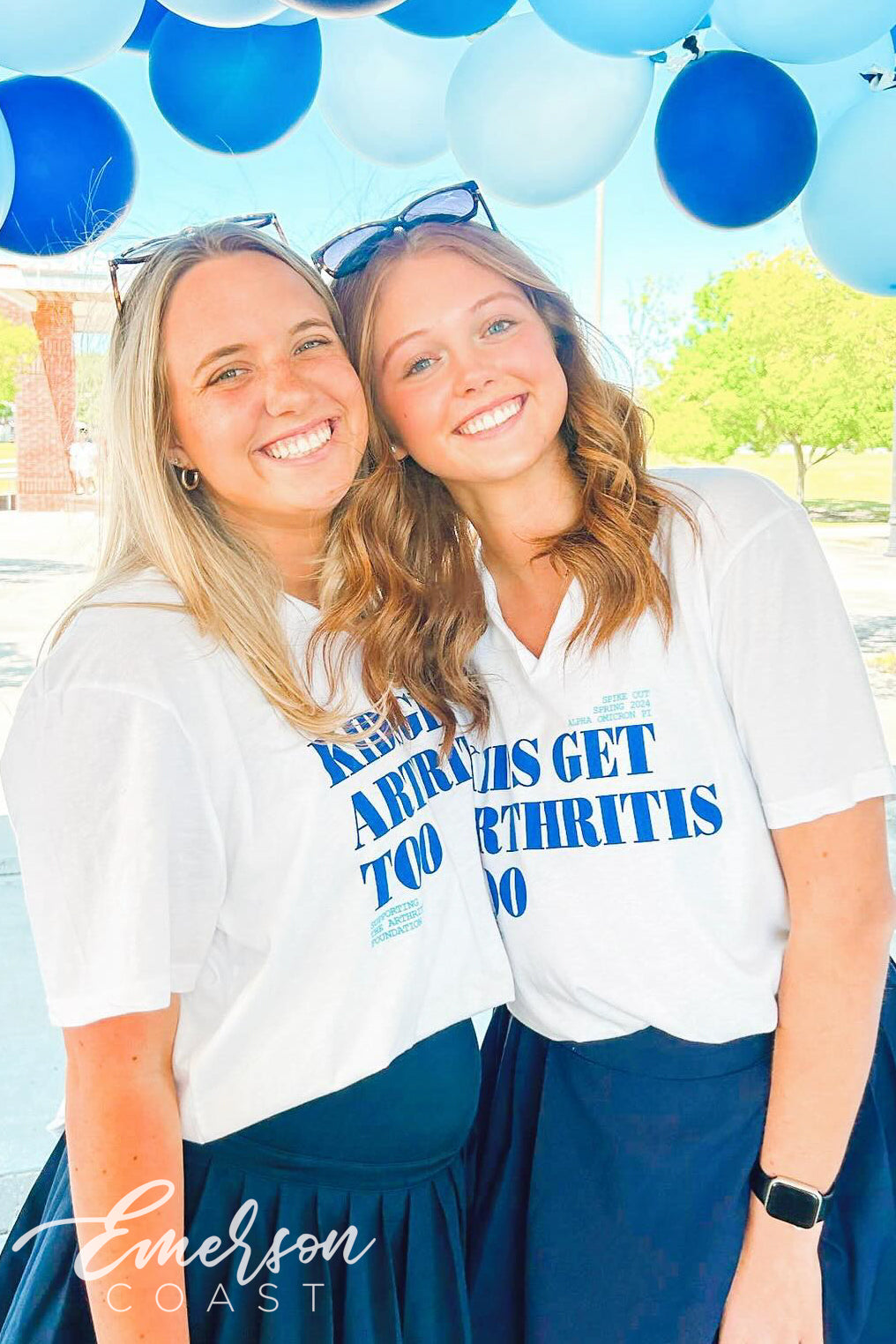 Alpha Omicron Pi Kids Get Arthritis Too Notch Tee