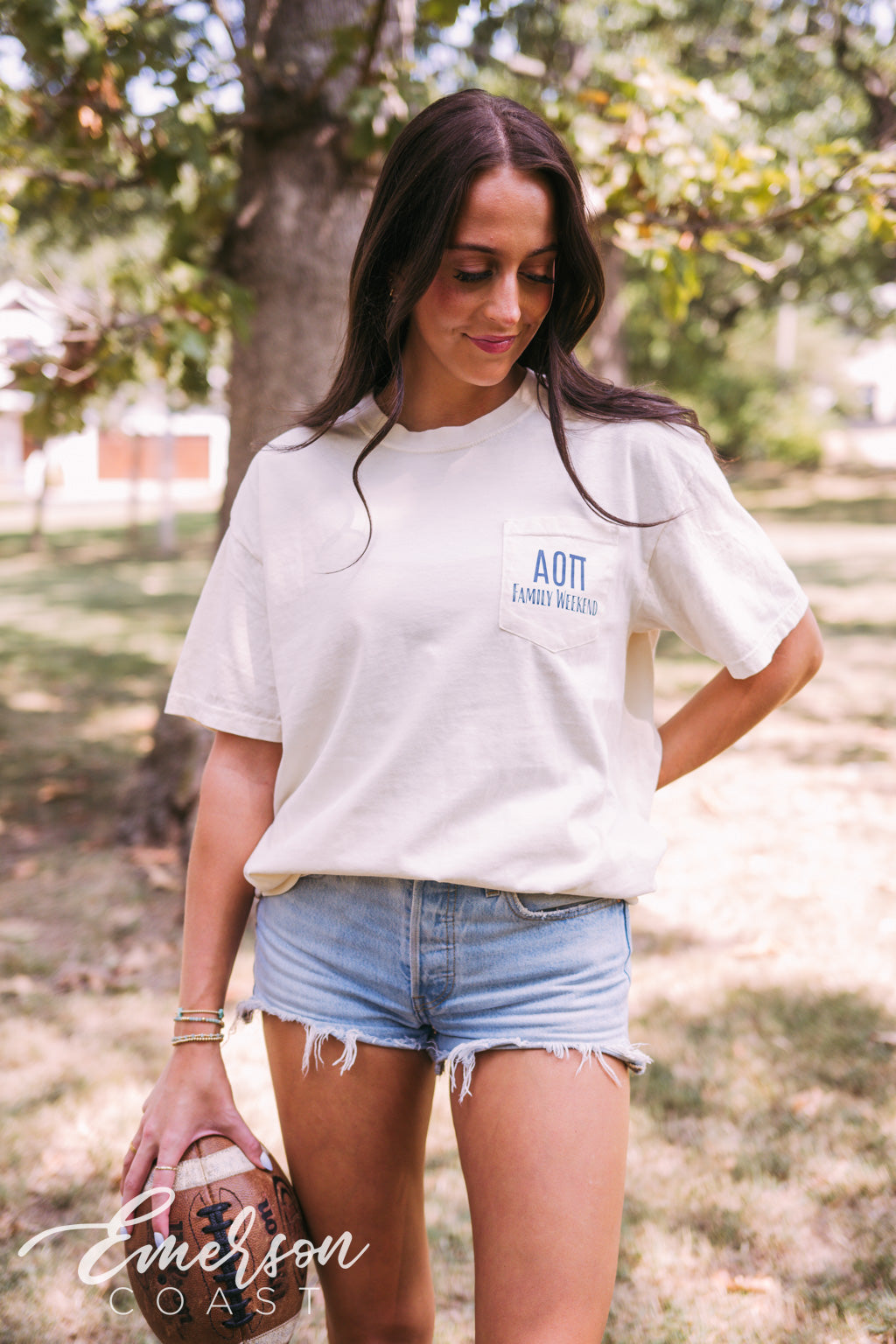 Alpha Omicron Pi Polaroid Family Weekend Tee