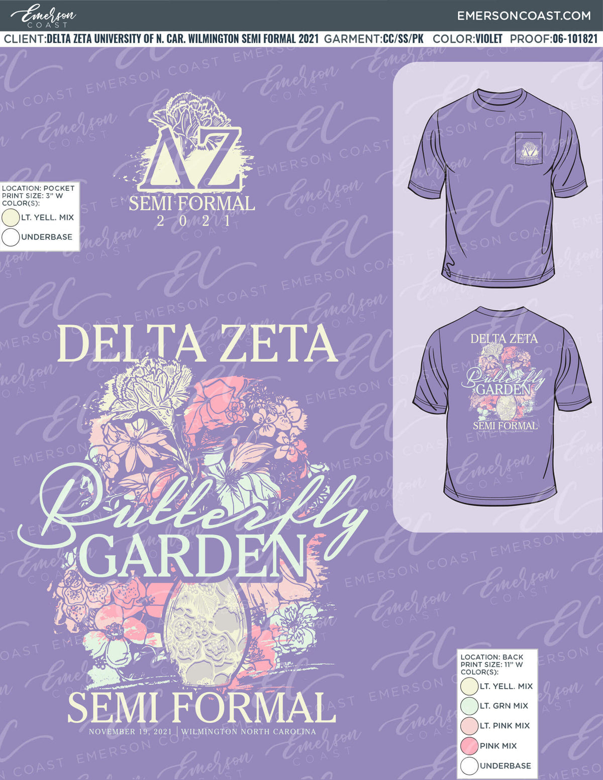 06-101821 Delta Zeta University of North Carolina Wilmington Semi Formal 2021