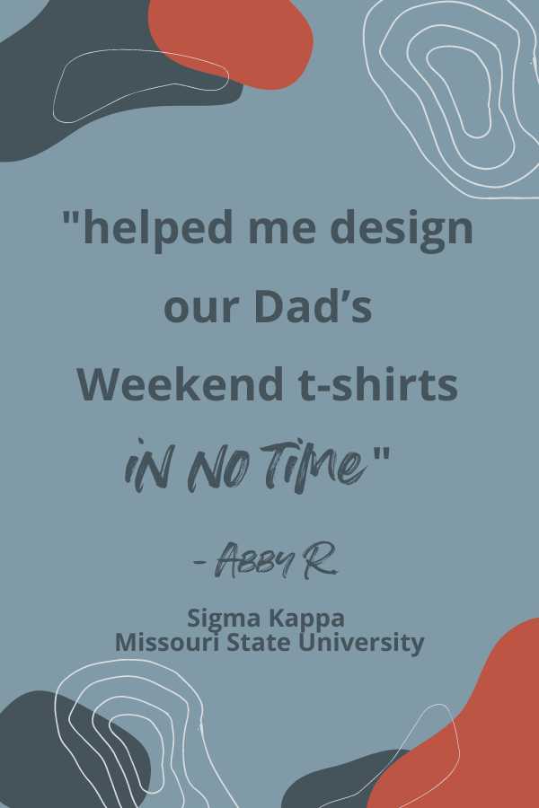 AOII Let's Hear It For The Dads Tee