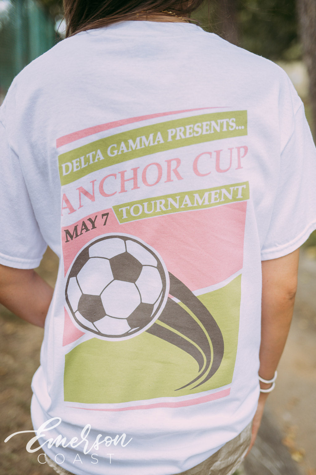 Delta Gamma Anchor Cup Tee