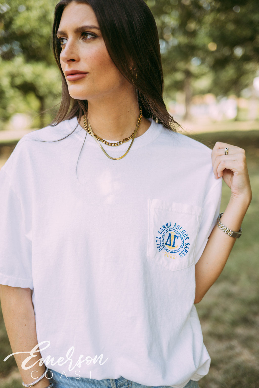 Delta Gamma Anchor Games Tshirt