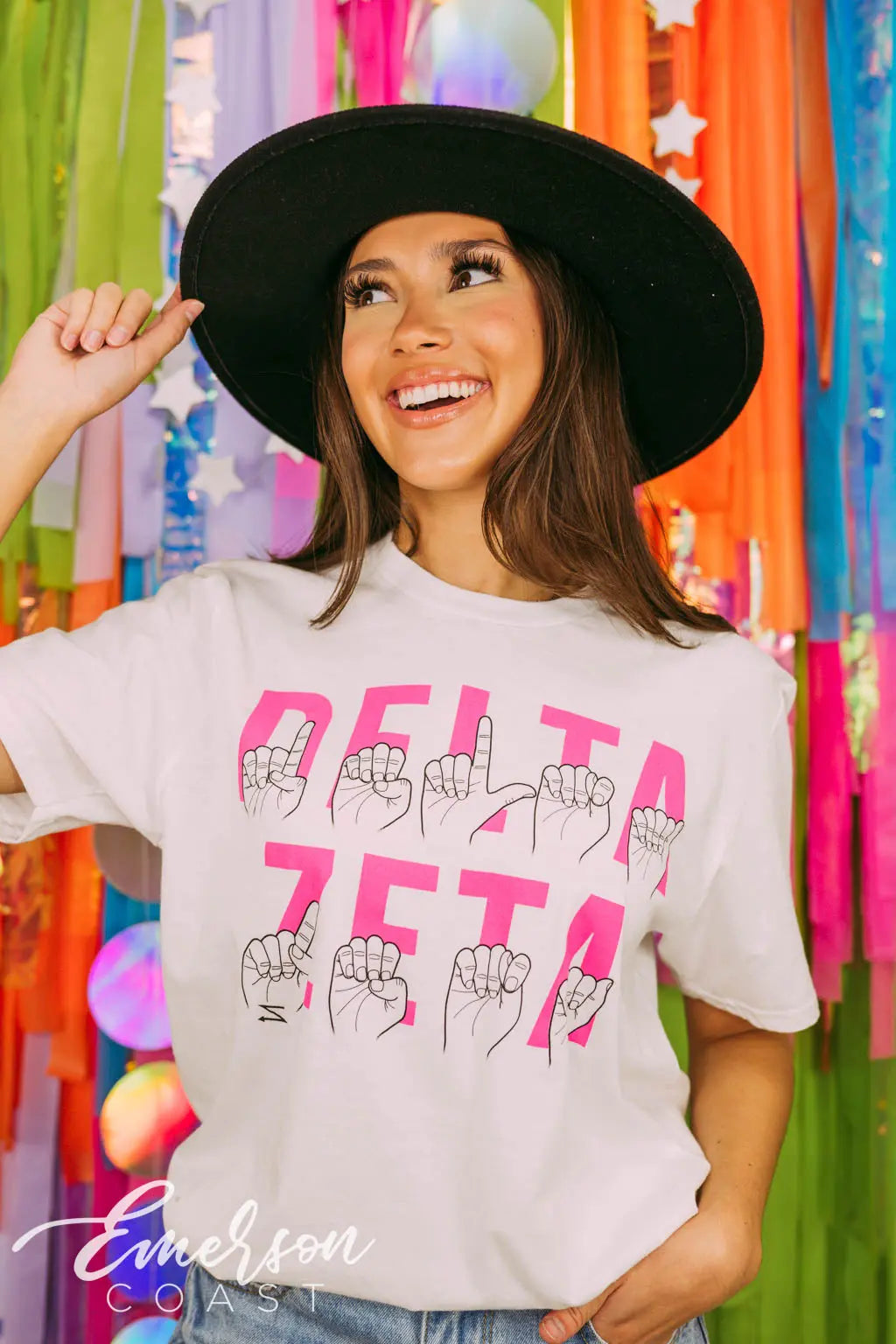 Delta Zeta Sign Language Tshirt