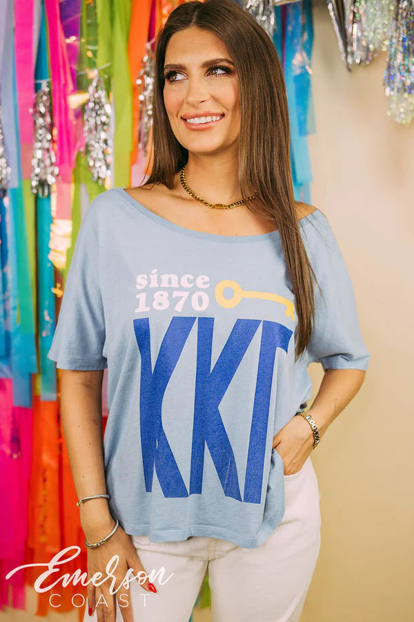 Sorority Custom Slouchy Tee