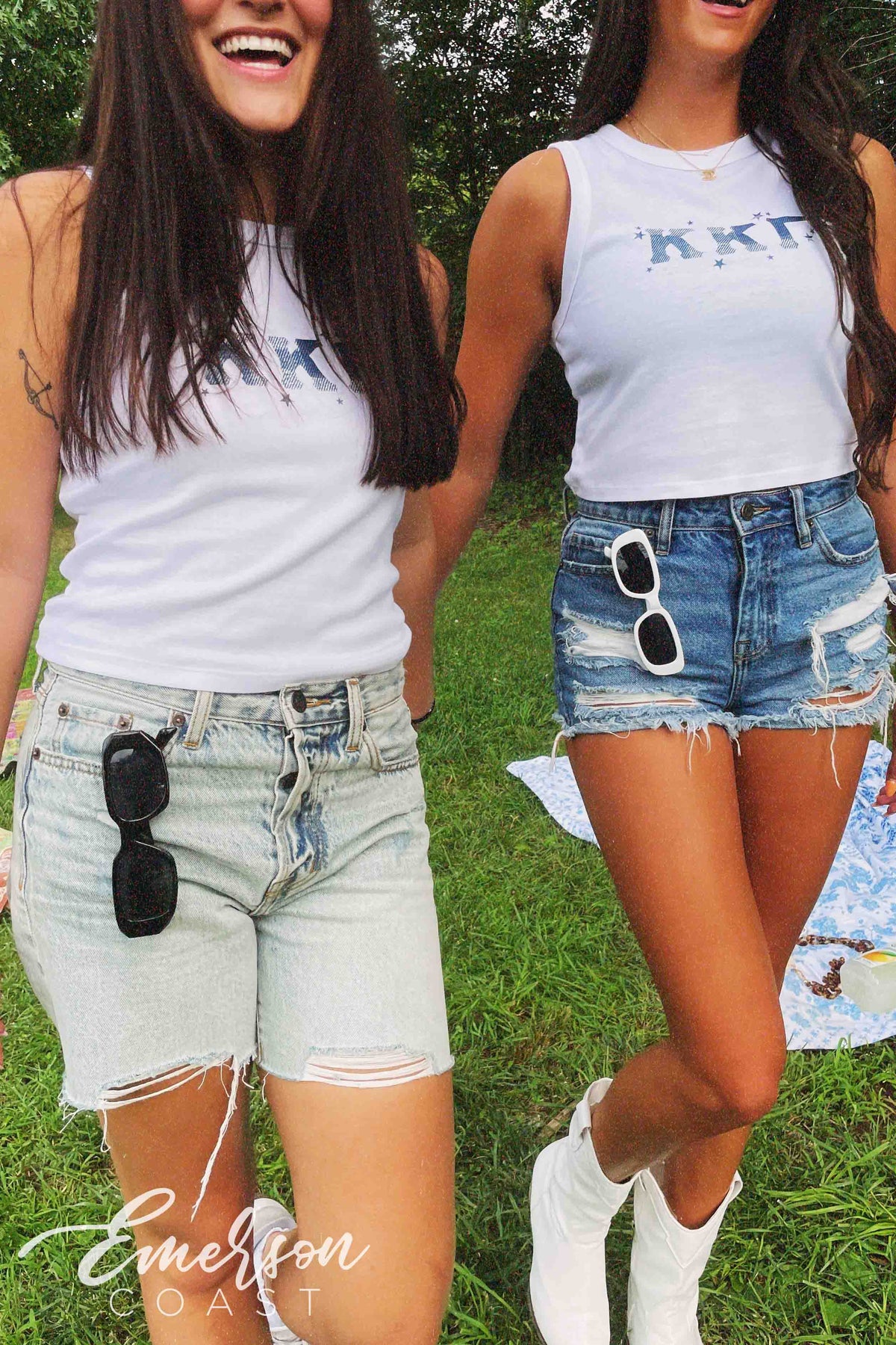 Kappa Kappa Gamma Blue Jean Baby Bid Day Tank