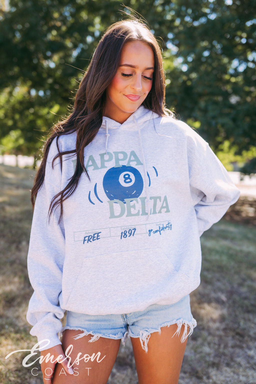 Kappa Delta Lucky Eight Ball Hoodie