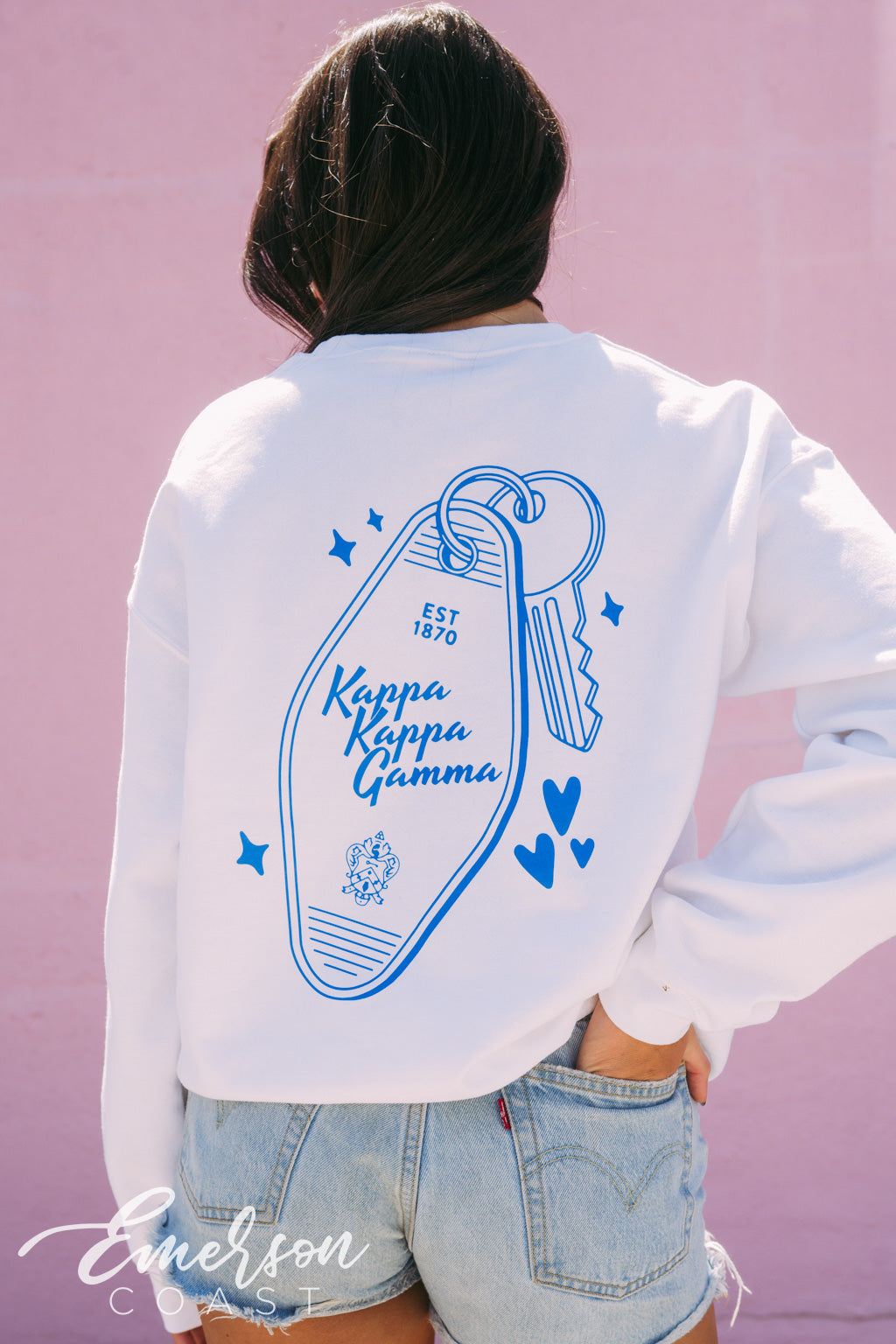 Kappa Kappa Gamma You Hold The Key PR Crewneck