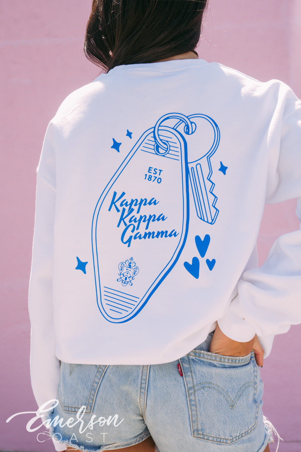 Kappa Kappa Gamma You Hold The Key PR Crewneck