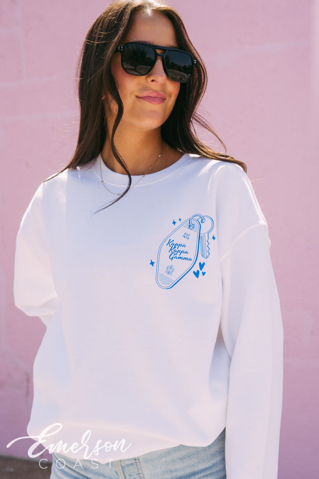 Kappa Kappa Gamma You Hold The Key PR Crewneck