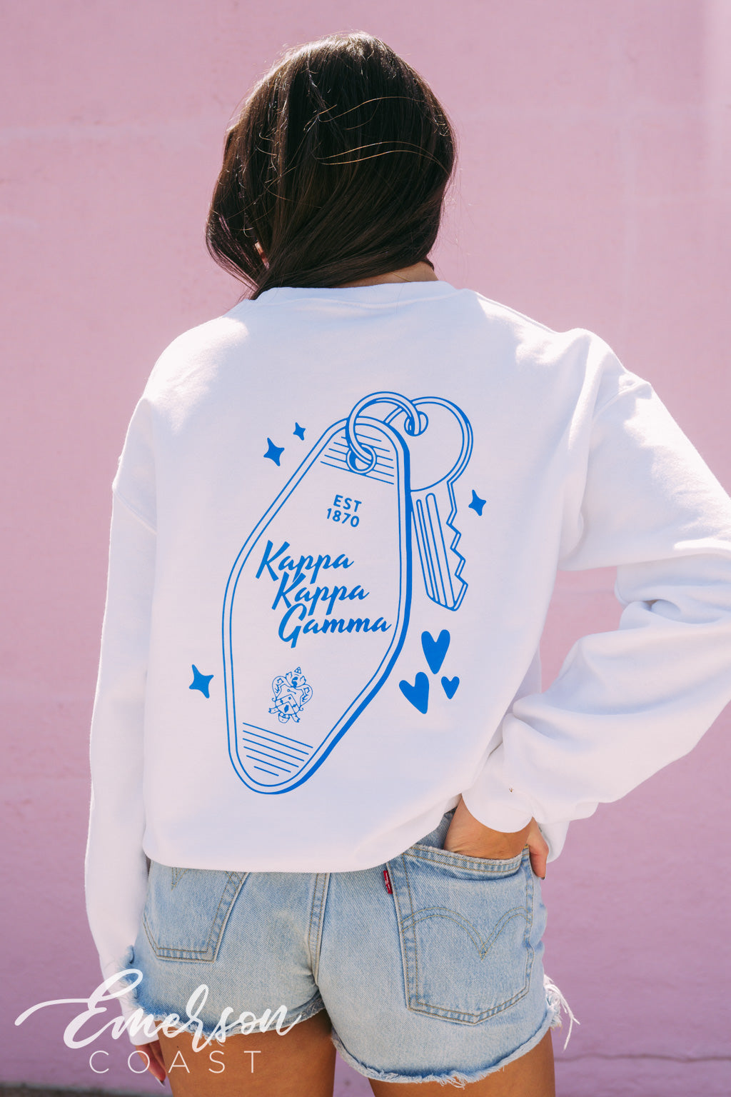 Kappa Kappa Gamma You Hold The Key PR Crewneck