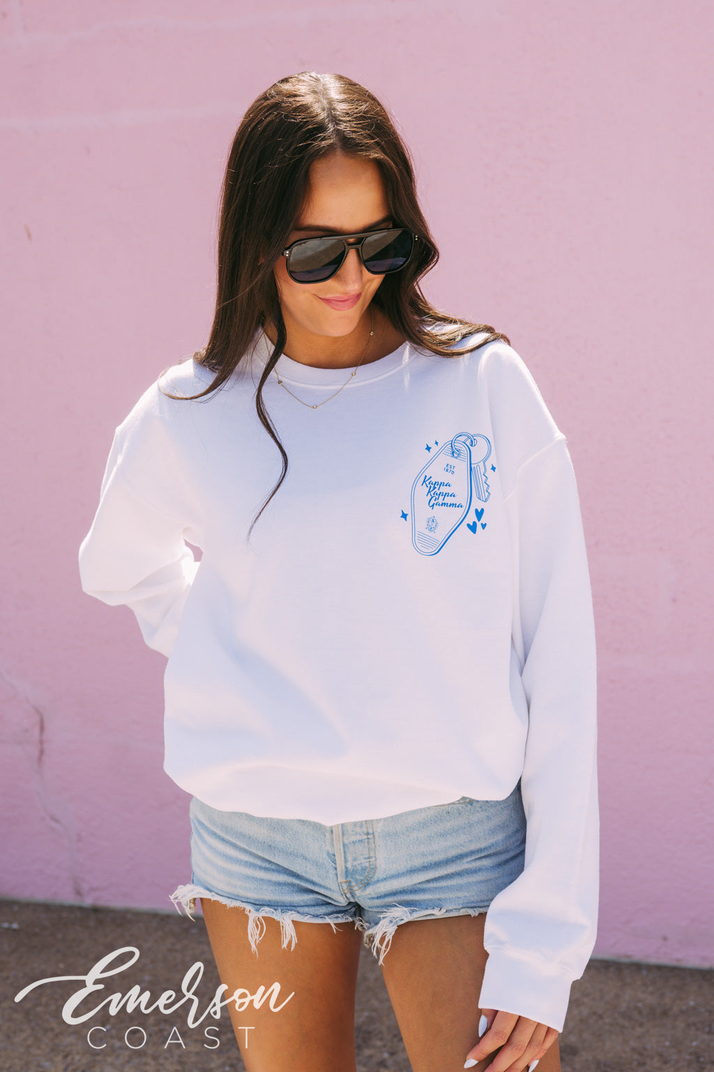 Kappa Kappa Gamma You Hold The Key PR Crewneck